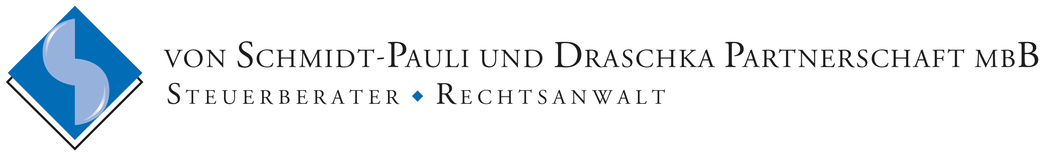 Logo: von Schmidt-Pauli und Draschka Partnerschaft mbB Steuerberater Rechtsanwalt